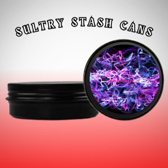 BLUE BLACK STASH JAR - Picture 1 of 2